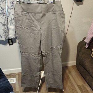 Kohl's Gray Straight Leg Pants